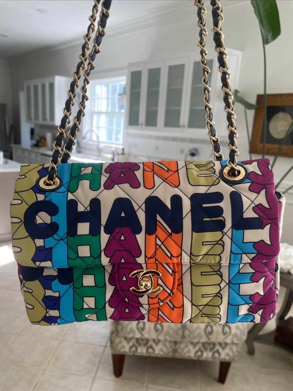 Chanel Printed Logo Flap - Picture 2 of 2